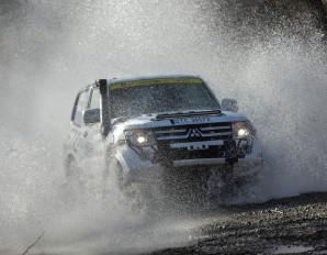 Piotr Borys i Michał Goleniewski - Mitsubishi Pajero - Columna Medica Baja Drawsko Pomorskie 2022