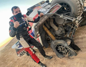 6 Michal Goczal Rajd Dakar 2021 fot Energylandia Rally Team