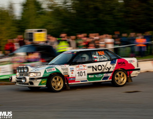 Robert Luty i Marcin Celiński - Subaru Legacy - Rajd Świdnicki-KRAUSE