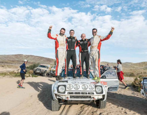 12. Tomasz Staniszewski i Stanisław Postawka Łukasz i Michał Zoll Porsche 924 Turbo Rajd Dakar Classic 2024 Fot. DEXT P-RALLY TEAM