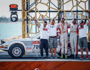 8. Łukasz i Michał Zoll Porsche 924 Turbo Rajd Dakar Classic 2024 Fot. DEXT P-RALLY TEAM