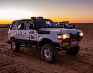 TOYOTA TEAM CLASSIC Michał Horodeński Arkadiusz Sałaciński Toyota Land Cruiser HDJ80 Rajd Dakar Classic 2024