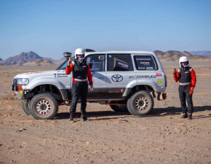 TOYOTA TEAM CLASSIC Michał Horodeński Arkadiusz Sałaciński Toyota Land Cruiser HDJ80 Rajd Dakar Classic 2024